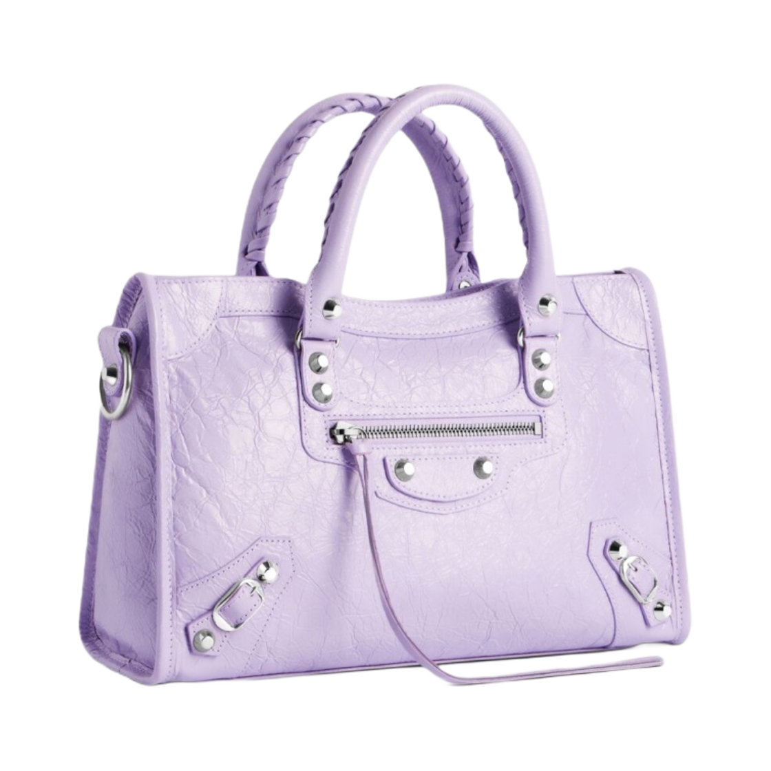 발렌시아가 르 시티 스몰 백 라이트 퍼플(Balenciaga Le City Small Bag Light Purple) - 2