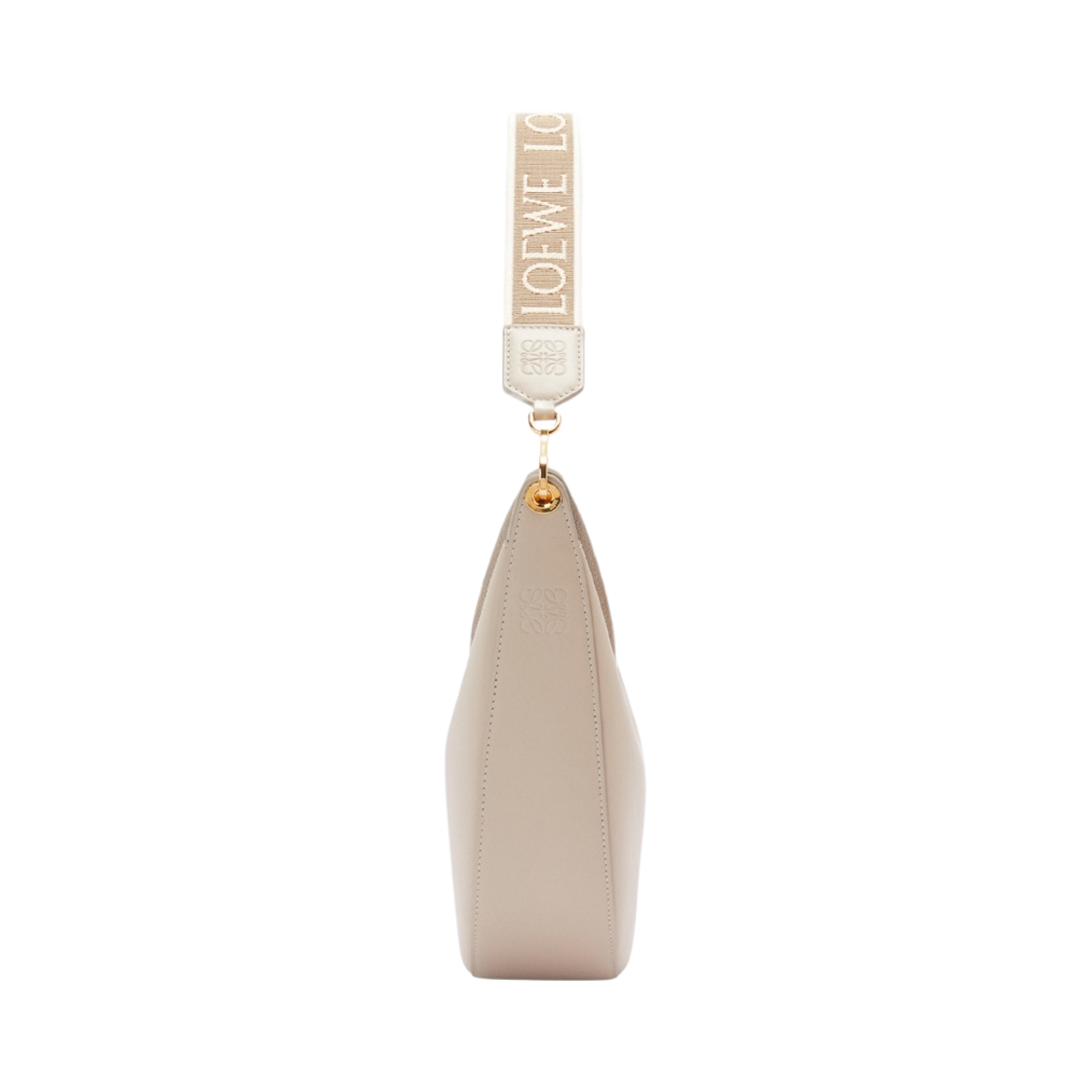 로에베 루나백 사틴 카프스킨 앤 자카드 라이트 오트(Loewe Luna Bag in Satin Calfskin and Jacquard Light Oat) - 3