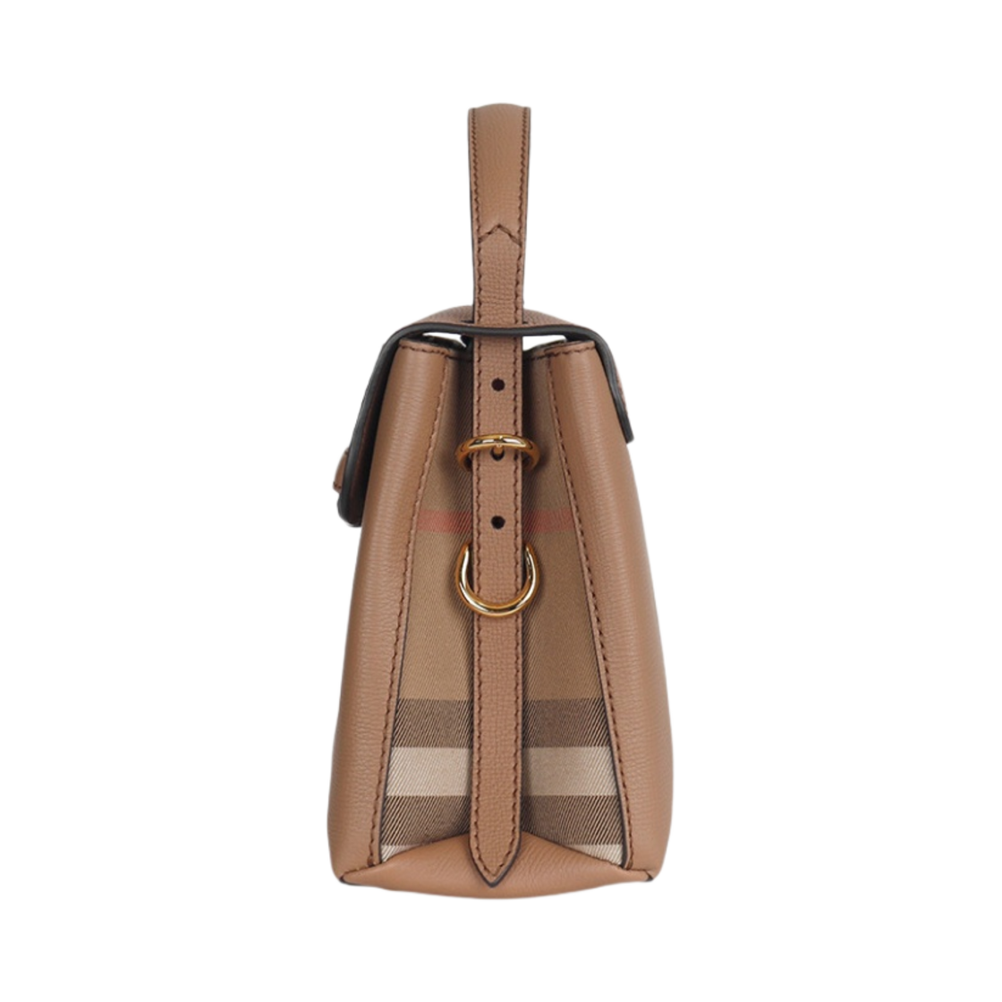 버버리 하우스 체크 스몰 캠벌리 토트백 다크 샌드(Burberry House Check Small Camberley Tote Bag Dark Sand) - 2