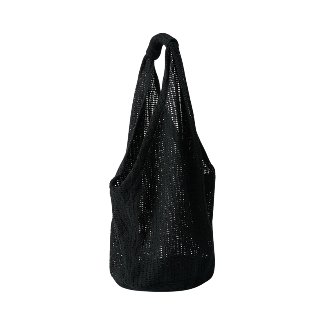 A2258DBR Our Legacy Drip Bag Black Romantic Crochet