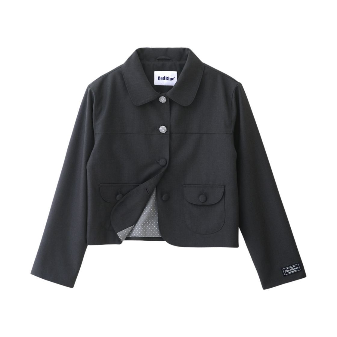 배드블루 엔도트 블레이져 자켓 차콜(BadBlue Endot Blazer Jacket Charcoal)