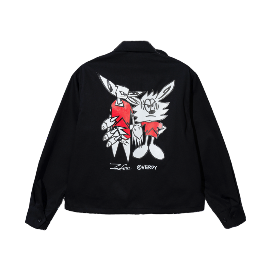 베르디 x 퓨추라 자켓 블랙(Verdy x Futura Jacket Black)