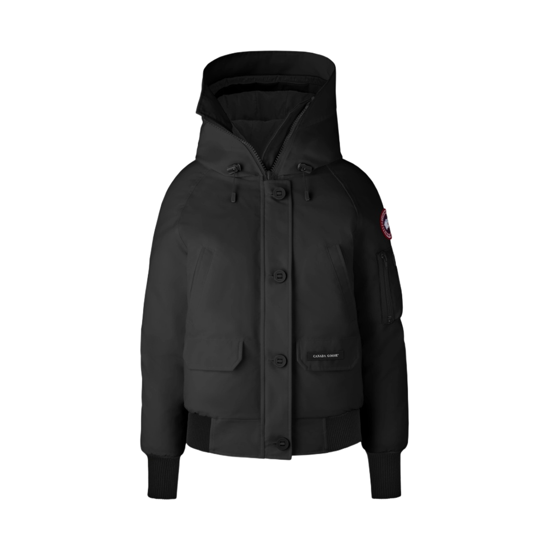 (W) 캐나다 구스 칠리왁 봄버 블랙((W) Canada Goose Chilliwack Bomber Black)