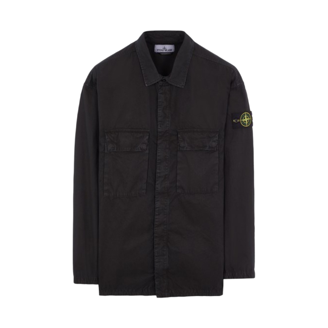 스톤아일랜드 115WN 올드 트리트먼트 오버셔츠 블랙 -23SS(Stone Island 115WN Old Treatment Overshirt Black - 23SS)