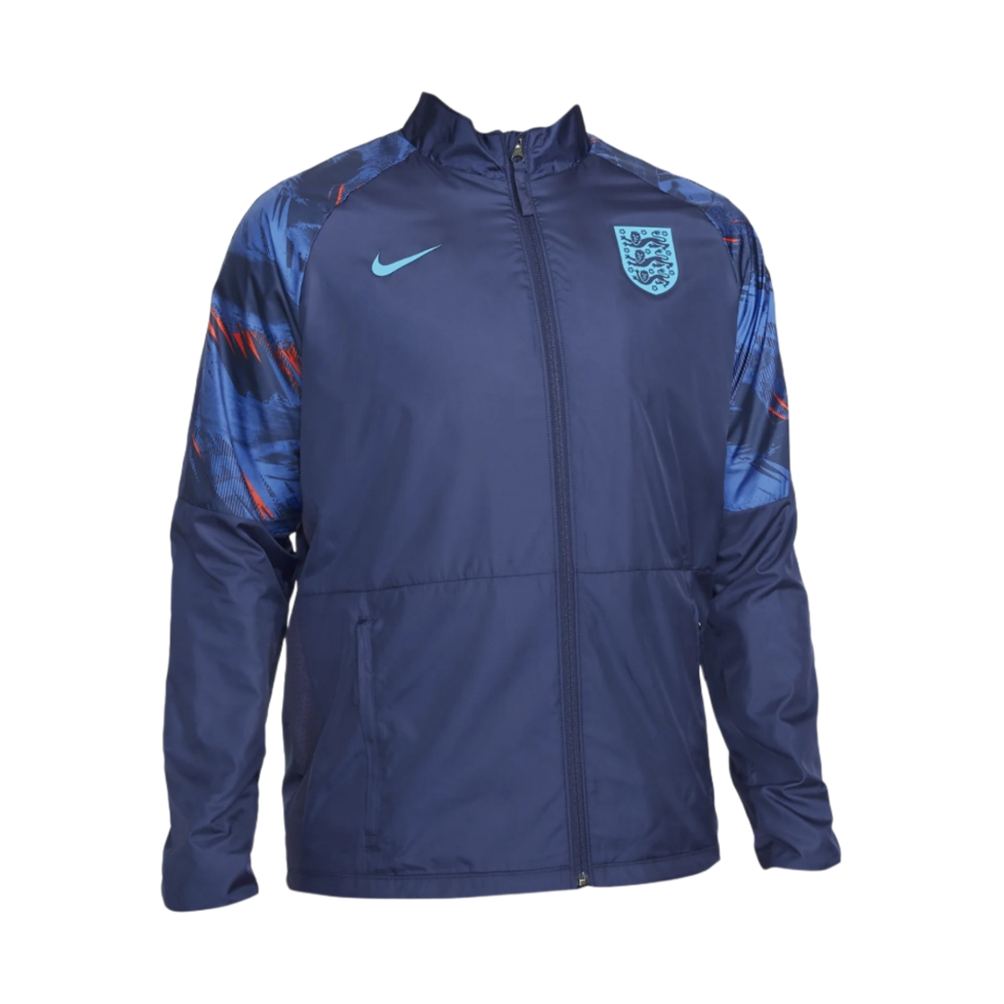 나이키 잉글랜드 리펠 아카데미 AWF 사커 자켓 블루 보이드(Nike England Repel Academy AWF Soccer Jacket Blue Void)