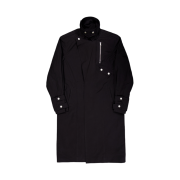 Full of Ssun Ghost In The Shell Paneled Trench Coat Black