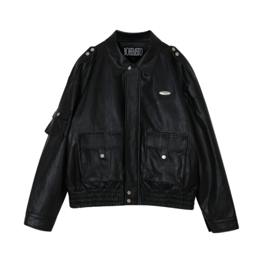 ジャケット・アウター Bohemian Seoul BOHEMSEO BOMBER JACKET Bohemian Seoul BOHEMSEO BOMBER JACKET