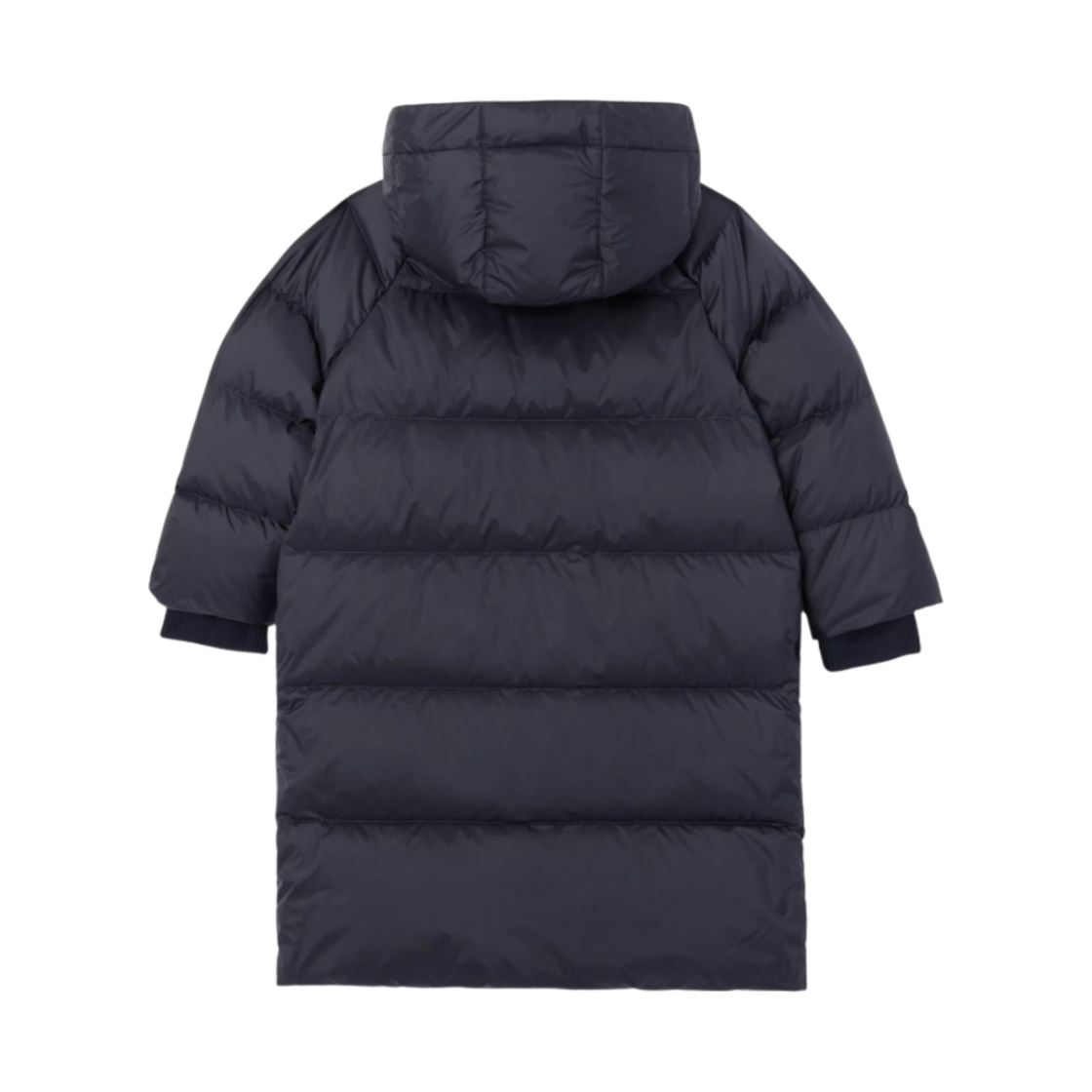 (키즈) 버버리 로고 그래픽 나일론 롱 퍼퍼 자켓 미드나잇((Kids) Burberry Logo Graphic Nylon Long Puffer Jacket Midnight) - 2