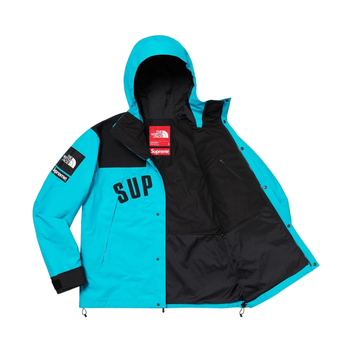 슈프림 x 노스페이스 아크로고 마운틴 파카 틸 - 19SS(Supreme x The North Face Arc Logo Mountain Parka Teal - 19SS) - 2