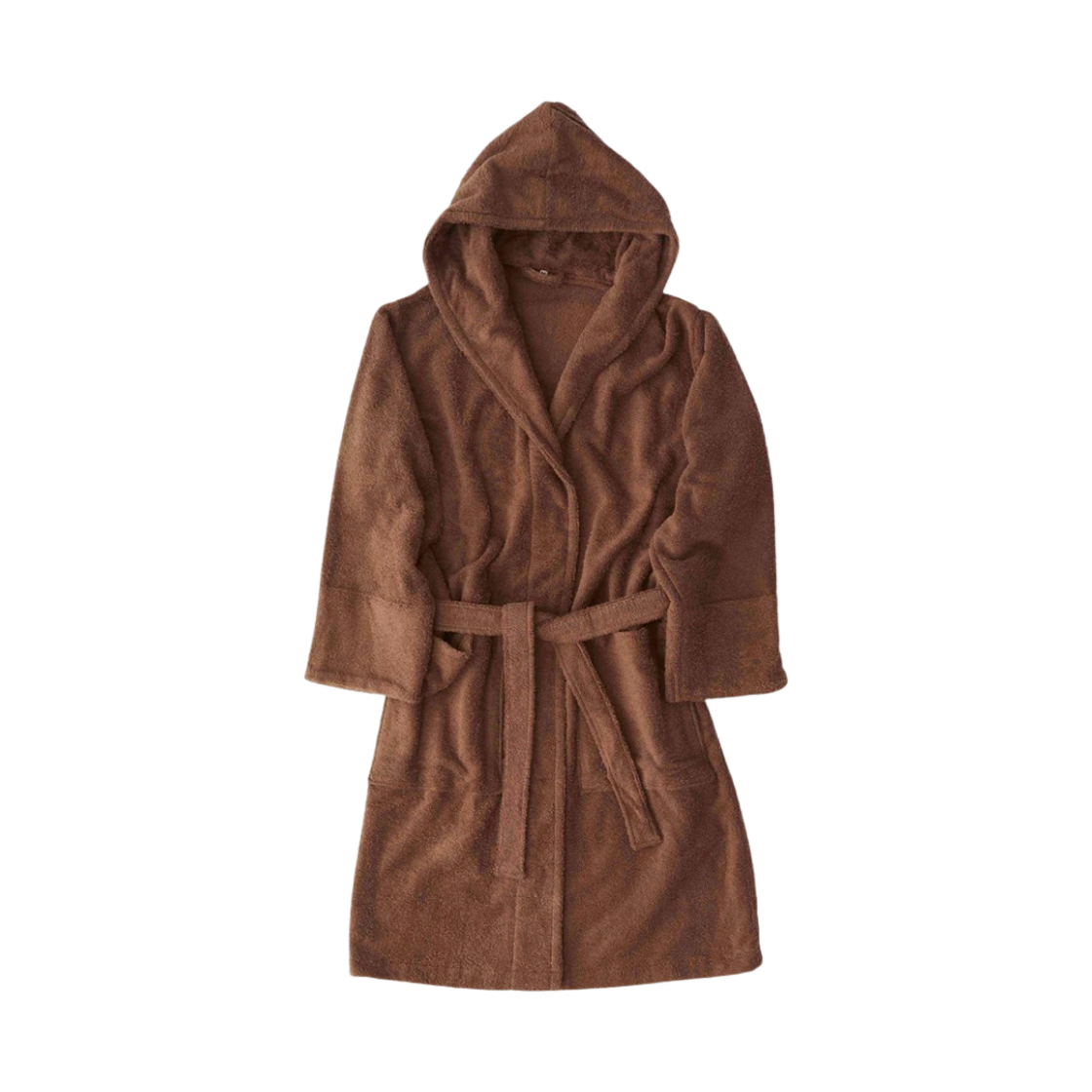 테클라 후드 배스로브 코디악 브라운(Tekla Hooded Bathrobe Kodiak Brown)