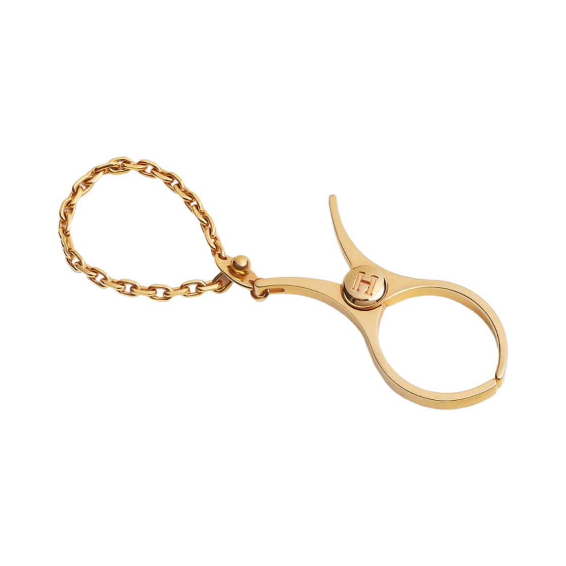 H000833GOJ Hermes Filou Glove Clip Metal Dore