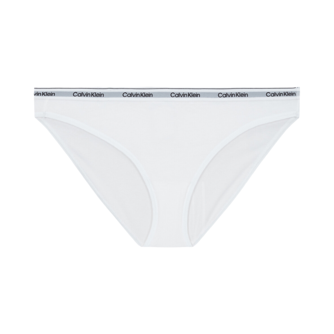 QD5044100 (W) Calvin Klein Modern Logo Low Rise Bikini White
