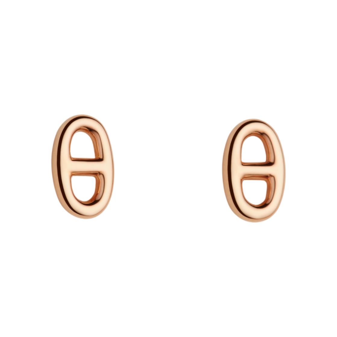 H113503B00 (W) Hermes Very Small Farandole Earrings Rose Gold