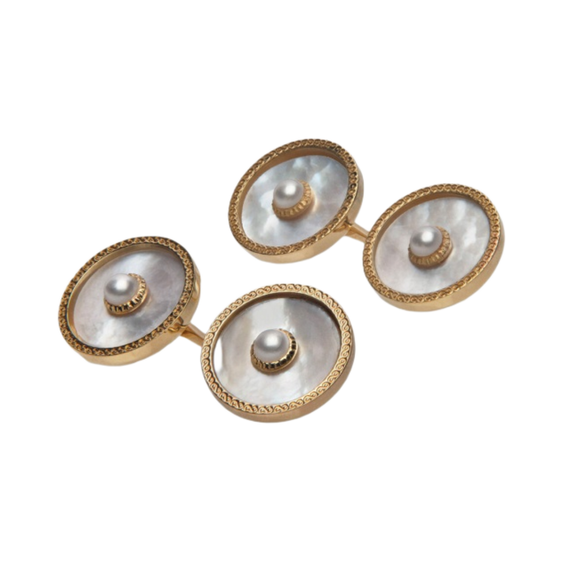 메종 마르지엘라 펄 커프스링크 옐로우(Maison Margiela Pearl Cufflinks Yellow) - 2