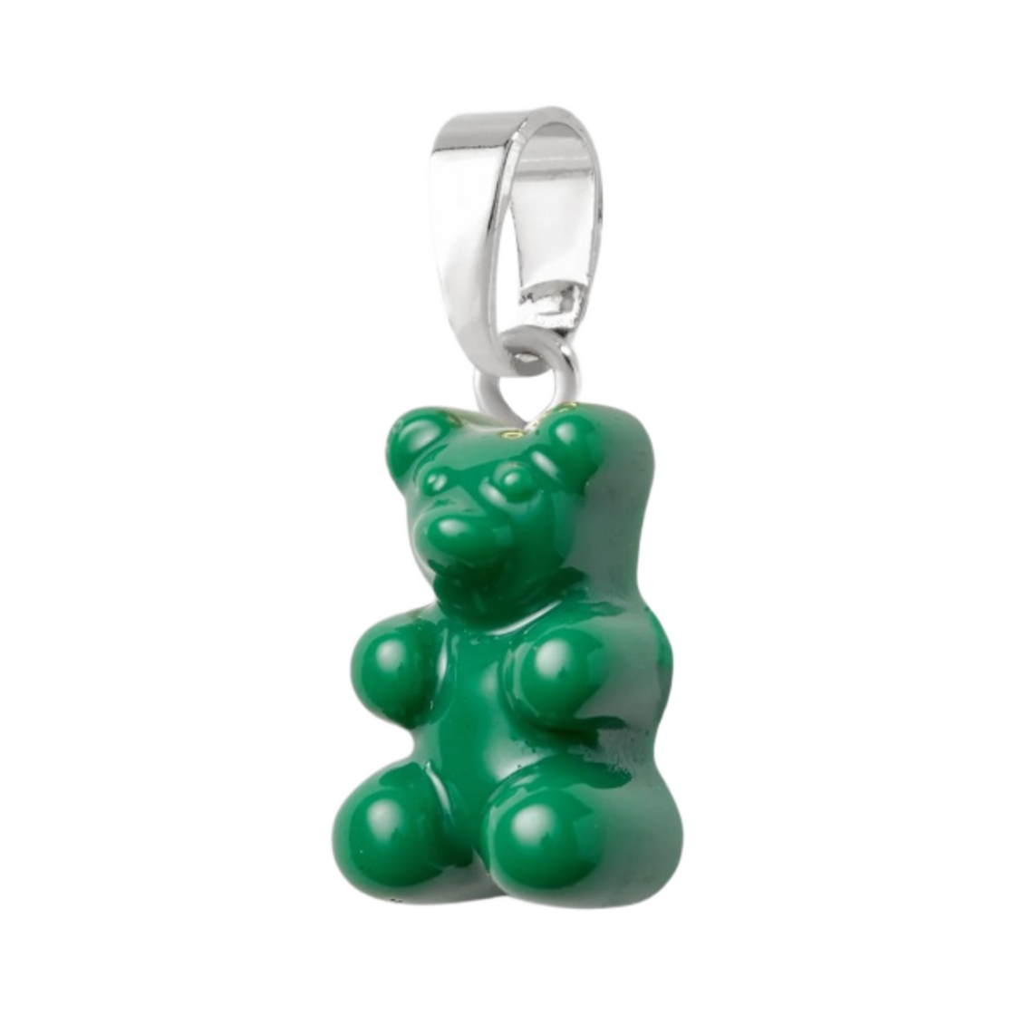 크리스탈 헤이즈 노스텔지아 베어 클래식 커넥터 실버 비건(Crystal Haze Nostalgia Bear with Classic Connector Silver Vegan)