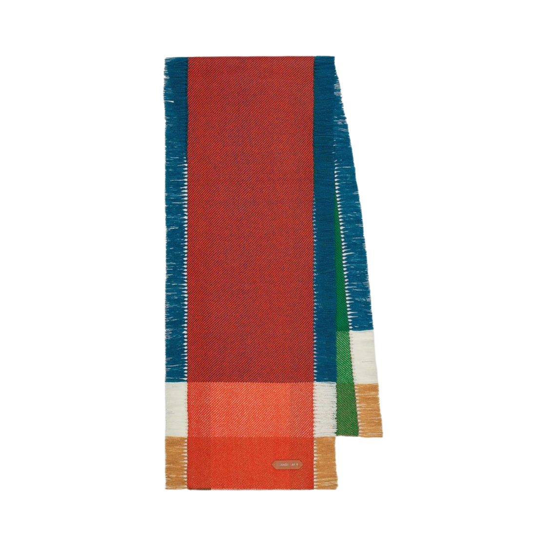 에르메스 캐시미어 퍼레이드 머플러 블루 그린 오랑쥬(Hermes Cashmere Parade Muffler Bleu Green Orange) - 1