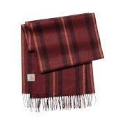 Carhartt WIP Oregon Scarf Bordeaux Starco Stripe