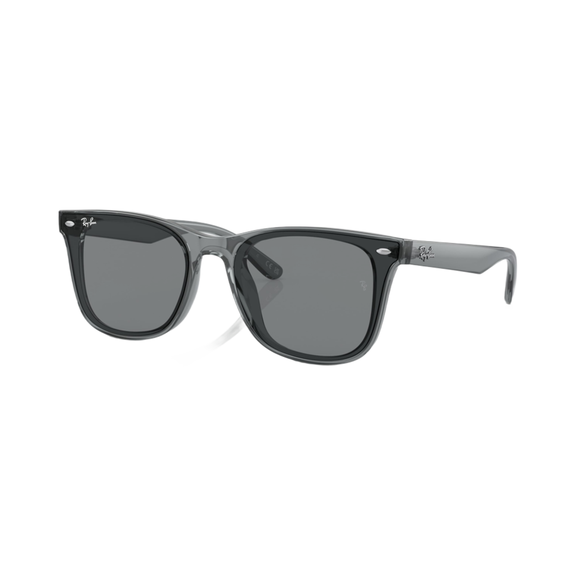 레이밴 RB4391D 폴리쉬드 블랙 다크 그레이 클래식 로우 브릿지 핏(Ray-Ban RB4391D Polished Black Frame Dark Grey Classic Low Bridge Fit) - 1