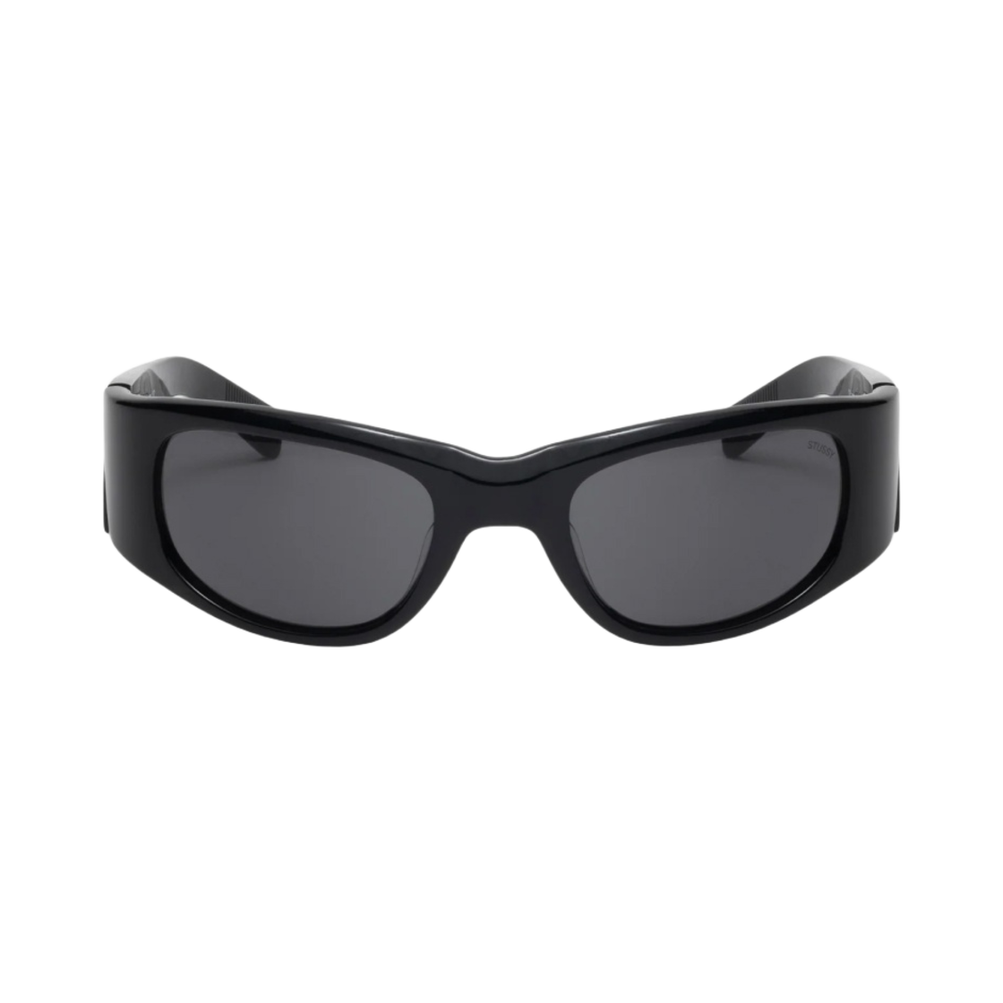 스투시 르네 선글라스 블랙 블랙 렌즈
