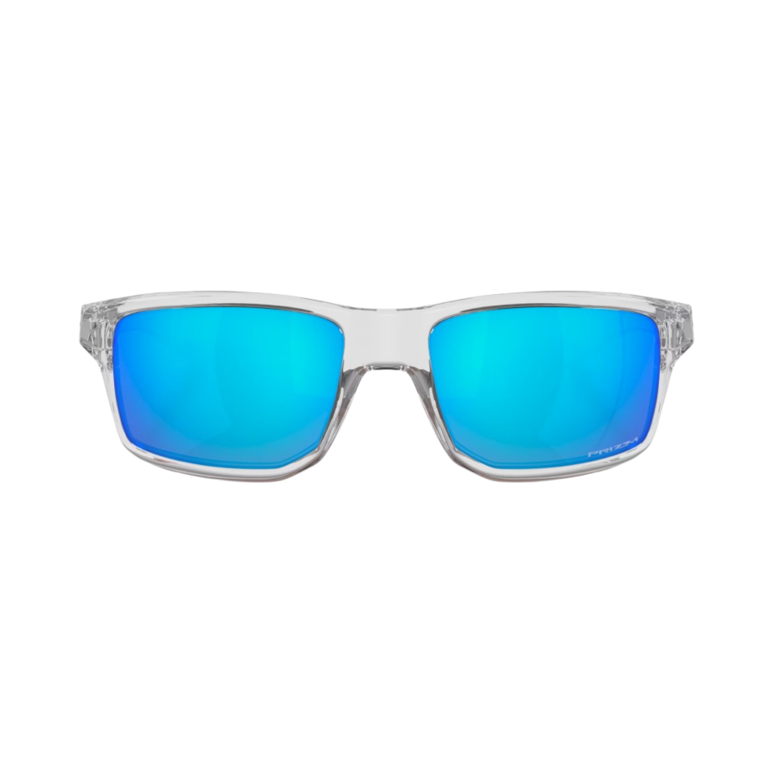 오클리 깁스턴 폴리쉬드 클리어 프레임 프리즘 사파이어 렌즈 하이 브릿지 핏(Oakley Gibston Polished Clear Frame Prizm Sapphire Lenses High Bridge Fit) - 2