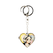 NewJeans Get Up Metal Mirror Keyring Danielle
