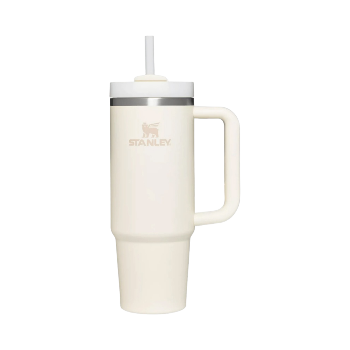 스탠리 더 퀜처 H2.0 플로우스테이트 텀블러 887ml 크림 2.0(Stanley The Quencher H2.0 Flowstate Tumbler 887ml Cream 2.0)