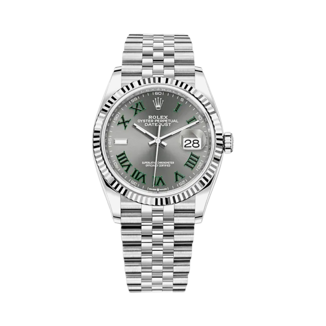 롤렉스 데이트저스트 36mm 126234 슬레이트 로만 쥬빌리(Rolex Datejust 36mm 126234 Slate Roman Jubilee)