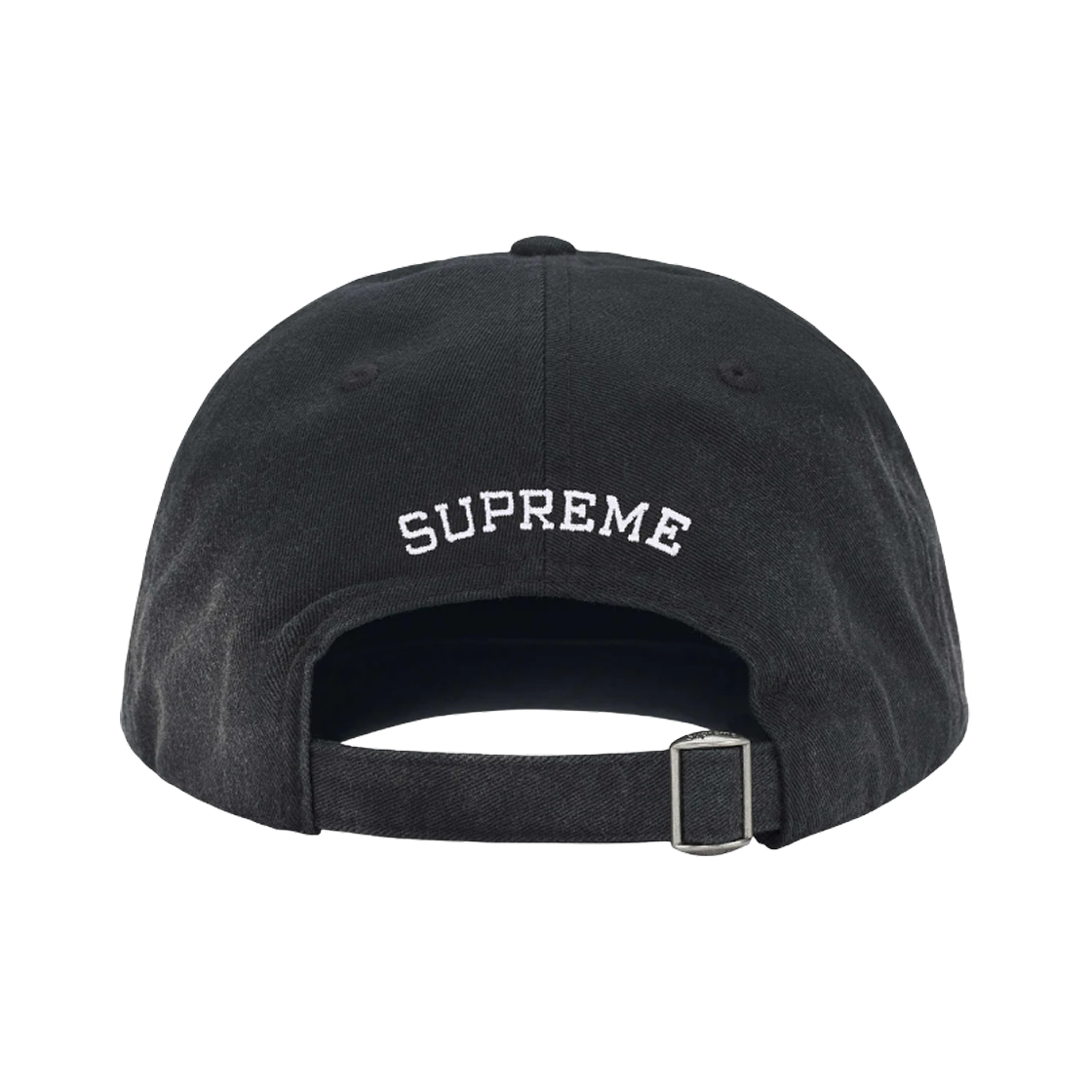 슈프림 레더 아플리케 6-패널 블랙 - 25SS(Supreme Leather Applique 6-Panel Black - 25SS) - 3