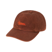 Supreme Washed Twill 6-Panel Brown - 22SS