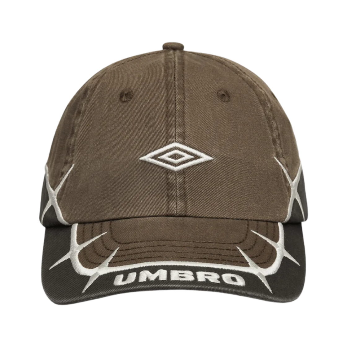 엄브로 x 슬램잼 스파인즈 캡 아미 그린(Umbro x Slam Jam Spines Cap Army Green)