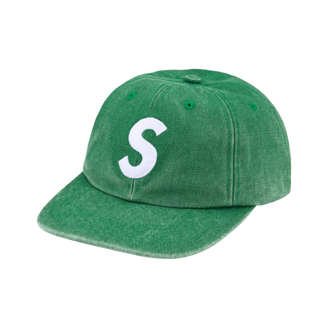 슈프림 피그먼트 S 로고 6-패널 그린 - 24FW(Supreme Pigment S Logo 6-Panel Green - 24FW)
