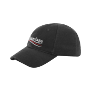 Balenciaga Political Campaign Destroyed Cap Black