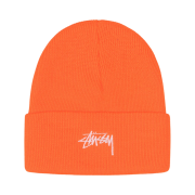 Stussy Stock Cuff Beanie Carrot Orange
