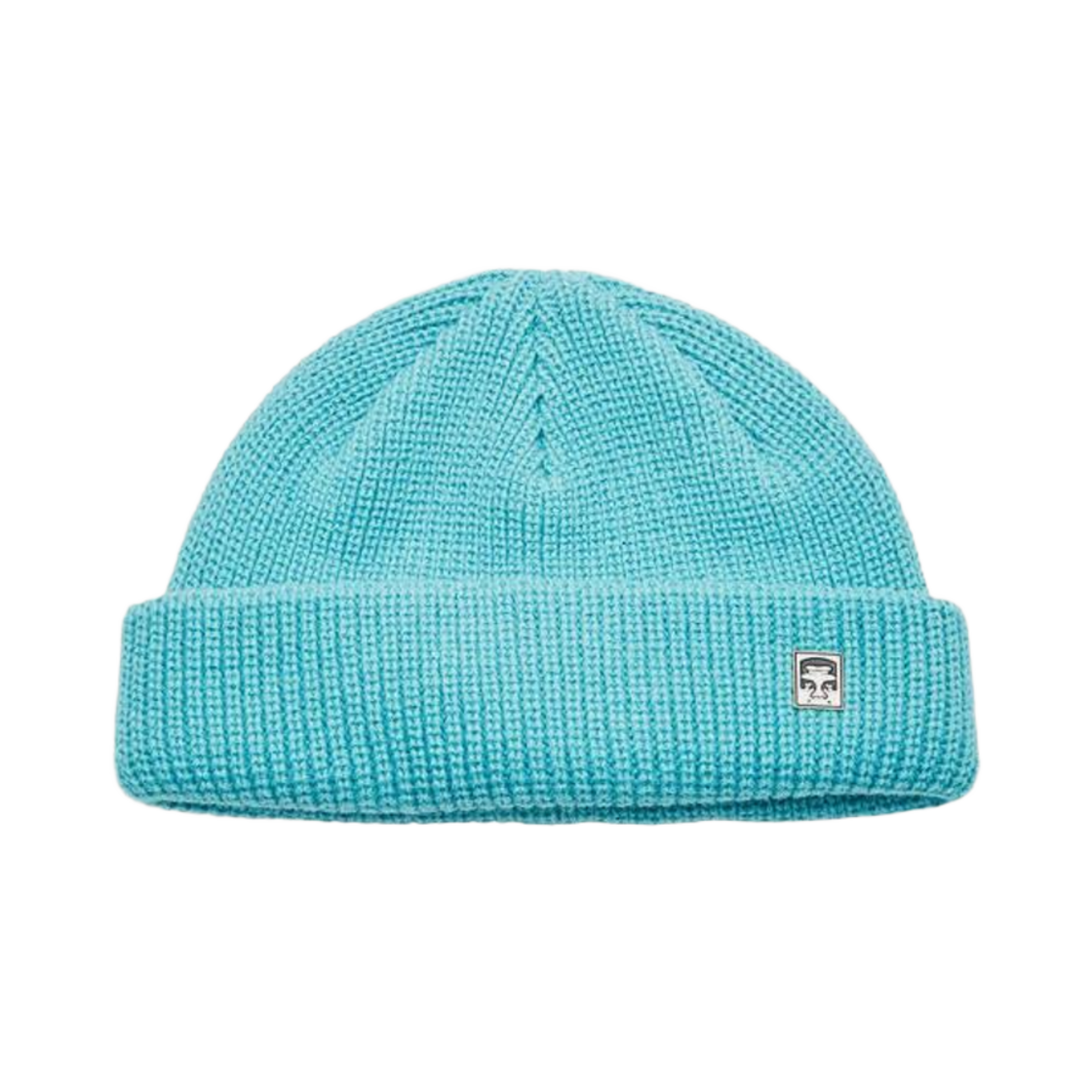 100030125 Obey Micro Beanie Turquoise Tonic