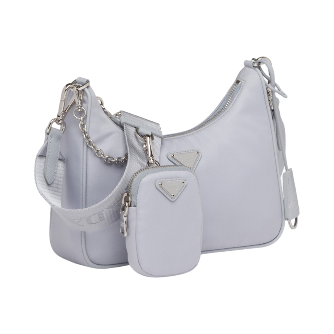 프라다 리에디션 2005 리나일론 백 콘플라워(Prada Re-Edition 2005 Re-Nylon Bag Cornflower) - 2