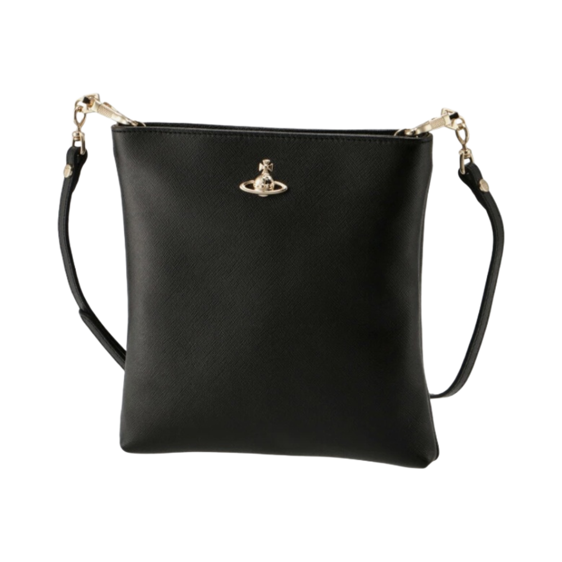 비비안 웨스트우드 스콰이어 뉴 스퀘어 크로스바디백 블랙(Vivienne Westwood Squire New Square Crossbody Bag Black) - 1