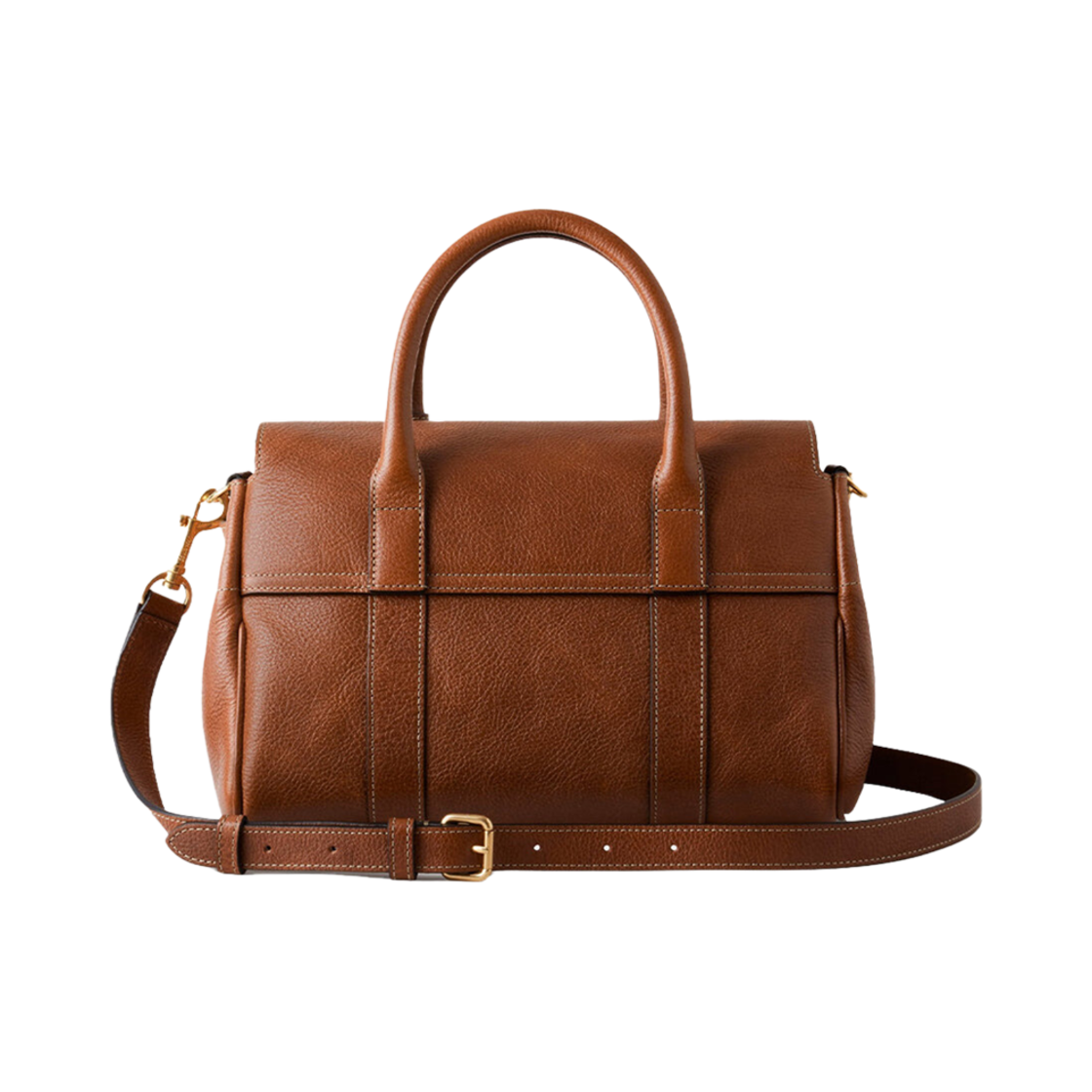 멀버리 스몰 클래식 그레인 베이스워터 사첼 오크(Mulberry Small Classic Grain Bayswater Satchel Oak) - 2