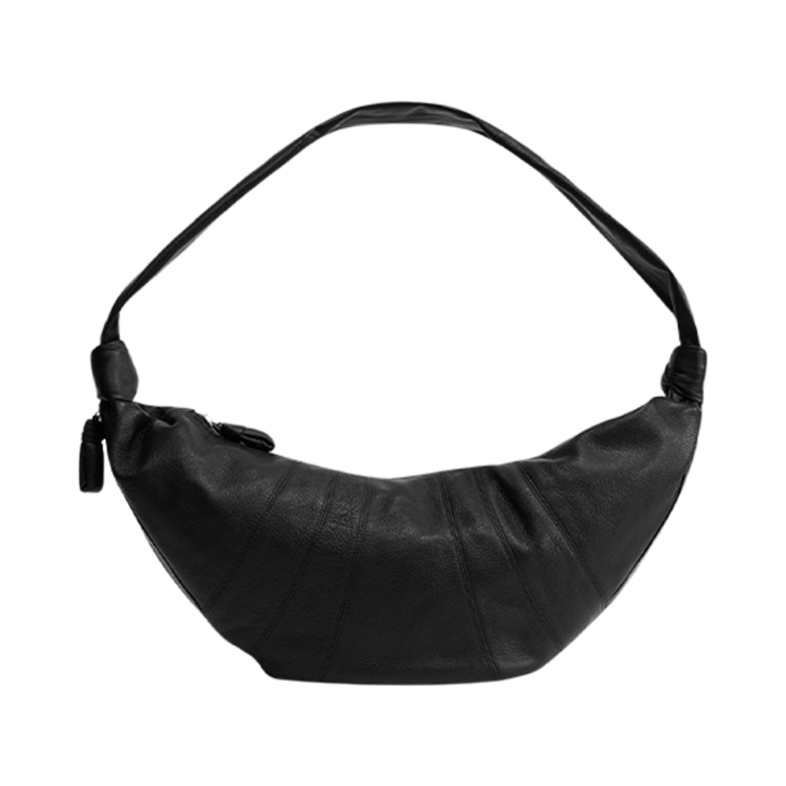 BG0000-LL0018-999 Lemaire Soft Grained Leather Large Croissant Bag Black