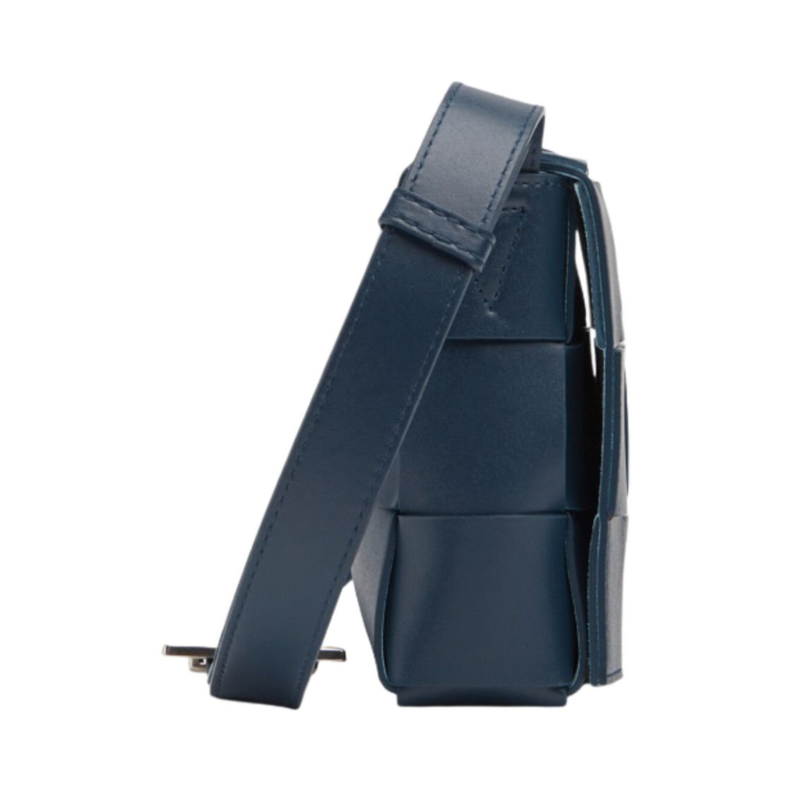 보테가 베네타 레더 카세트백 딥 블루 페일 블루(Bottega Veneta Leather Cassette Deep Blue Pale Blue) - 3