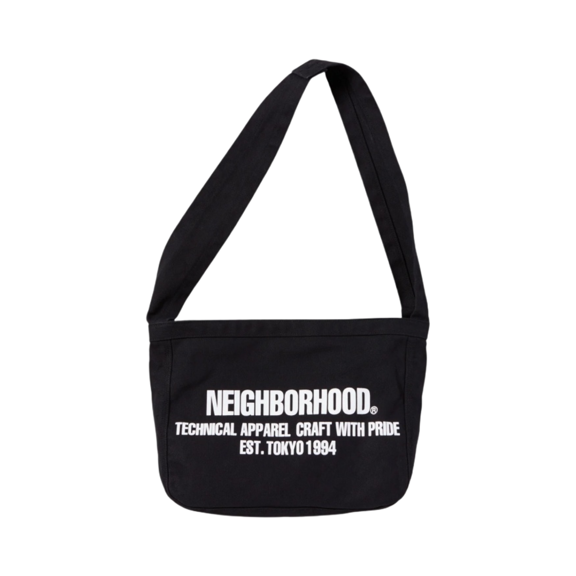네이버후드 뉴스페이퍼 백 블랙(Neighborhood Newspaper Bag Black)