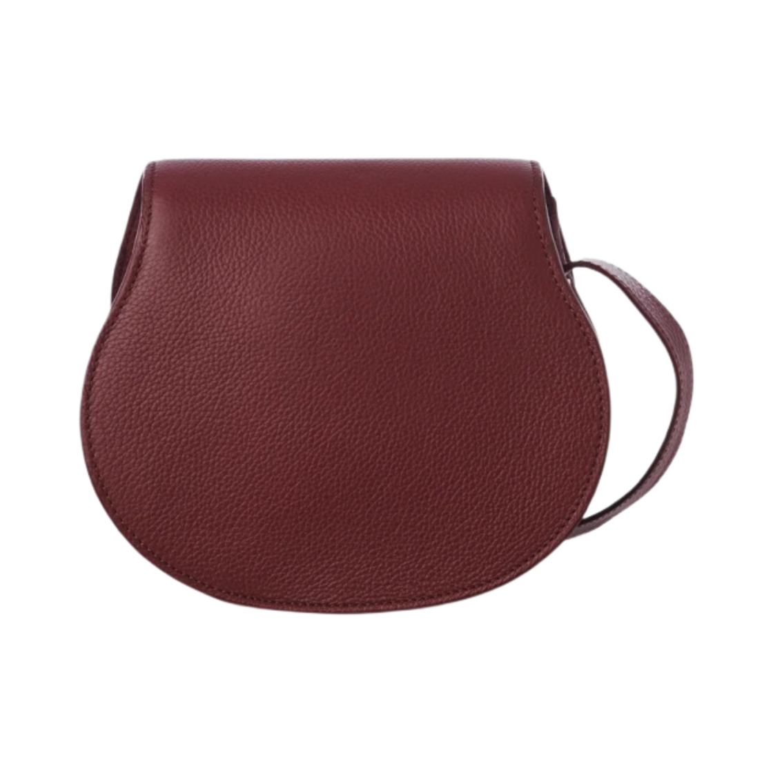 끌로에 마르씨 스몰 새들백 다크 루비(Chloe Marcie Small Saddle Bag Dark Ruby) - 2
