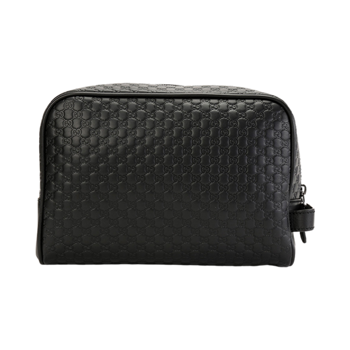 419775-BMJ1R-1000 Gucci Microssima Snap Strap Pouch Black - #2