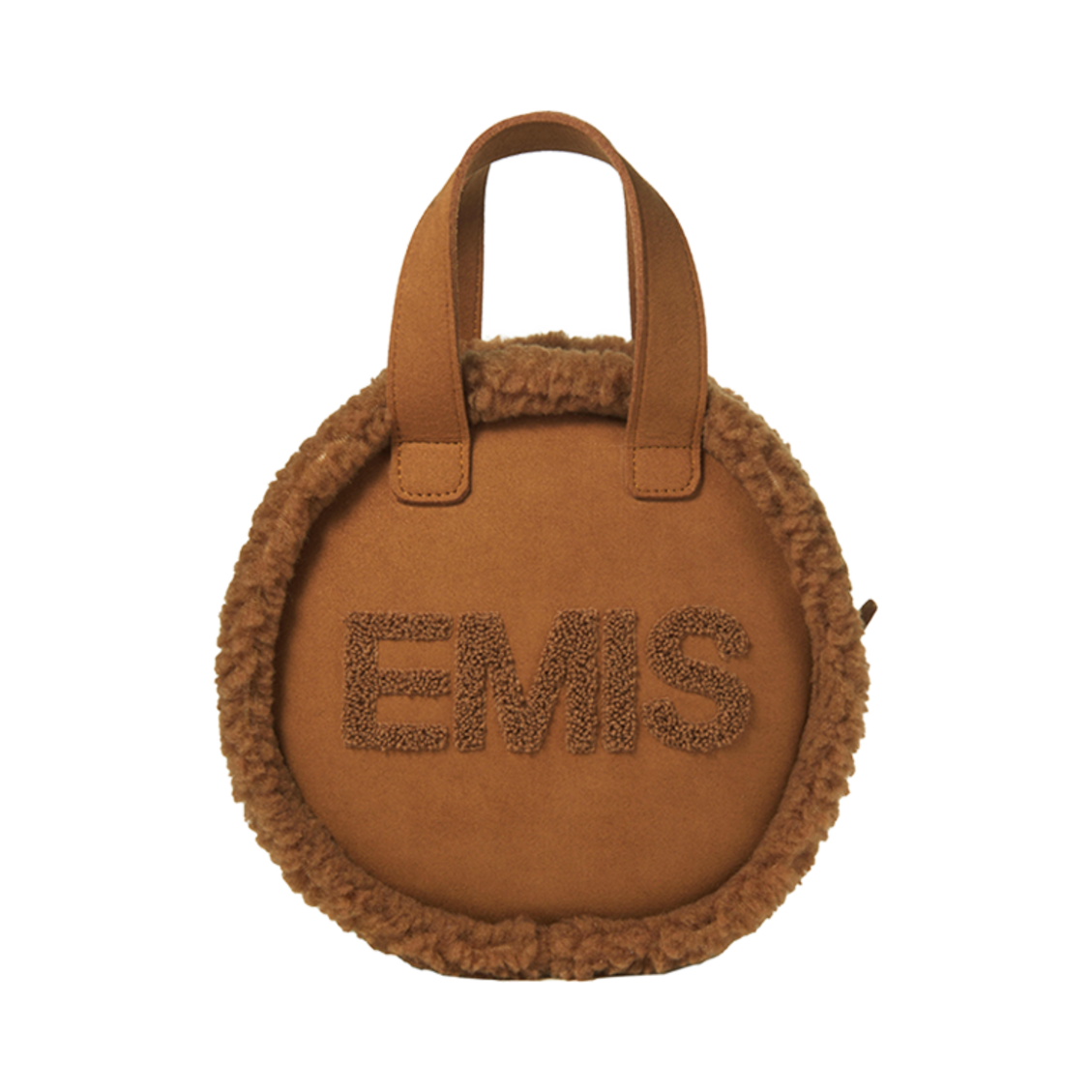 이미스 부클 스웨이드 백 카멜 브라운(Emis Boucle Suede Bag Camel Brown) - 1