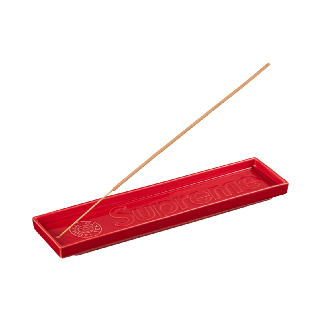 슈프림 쿰바 인센스 트레이 레드 - 24SS(Supreme Kuumba Incense Tray Red - 24SS)