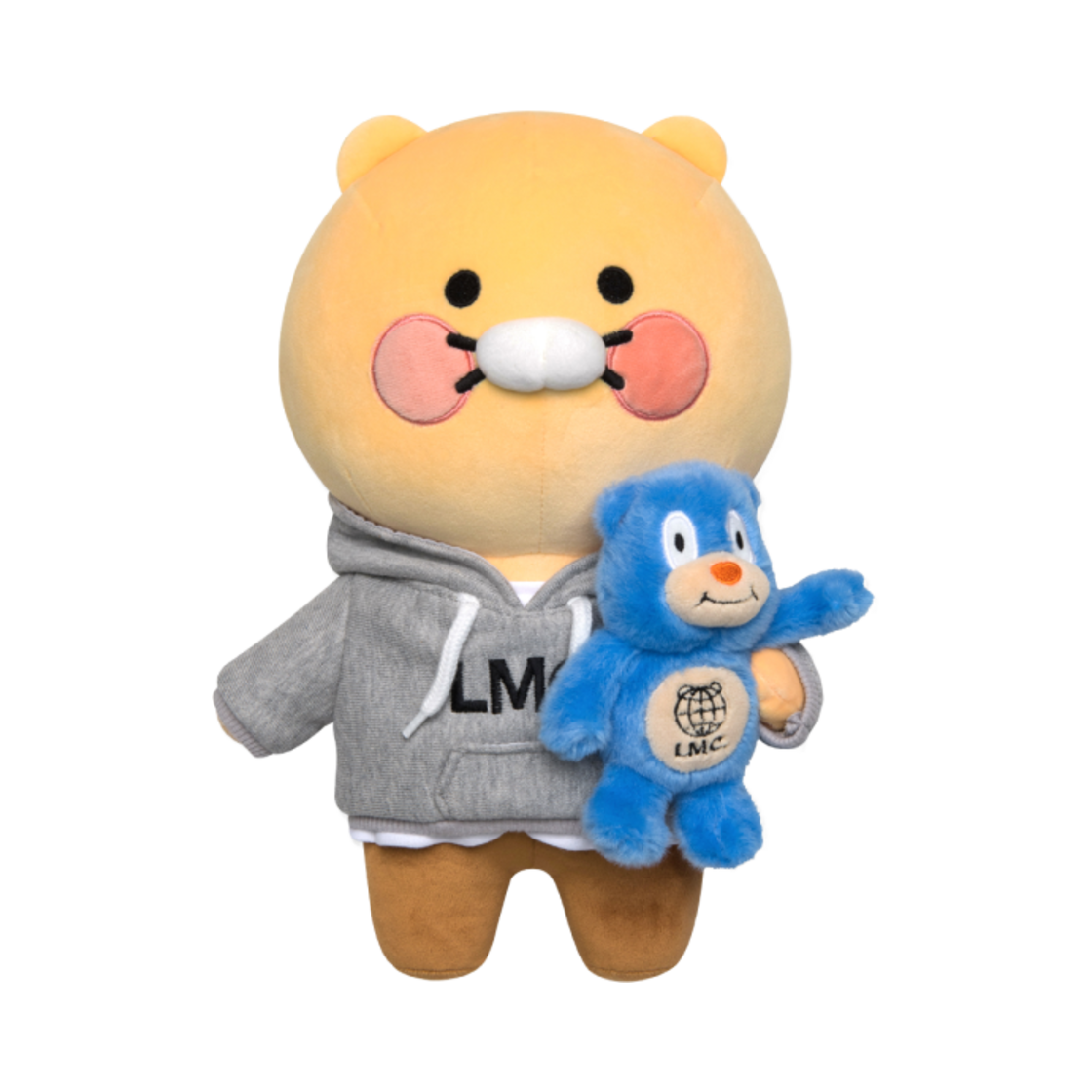 카카오 x LMC 춘식 플러시 토이 그레이(Kakao x LMC Choonsik Plush Toy Gray)