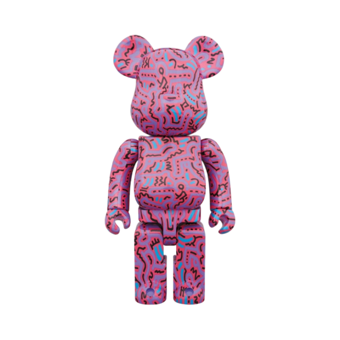 베어브릭 키스 해링 #2 100% & 400% 세트(Bearbrick Keith Haring #2 100% & 400% Set) - 3
