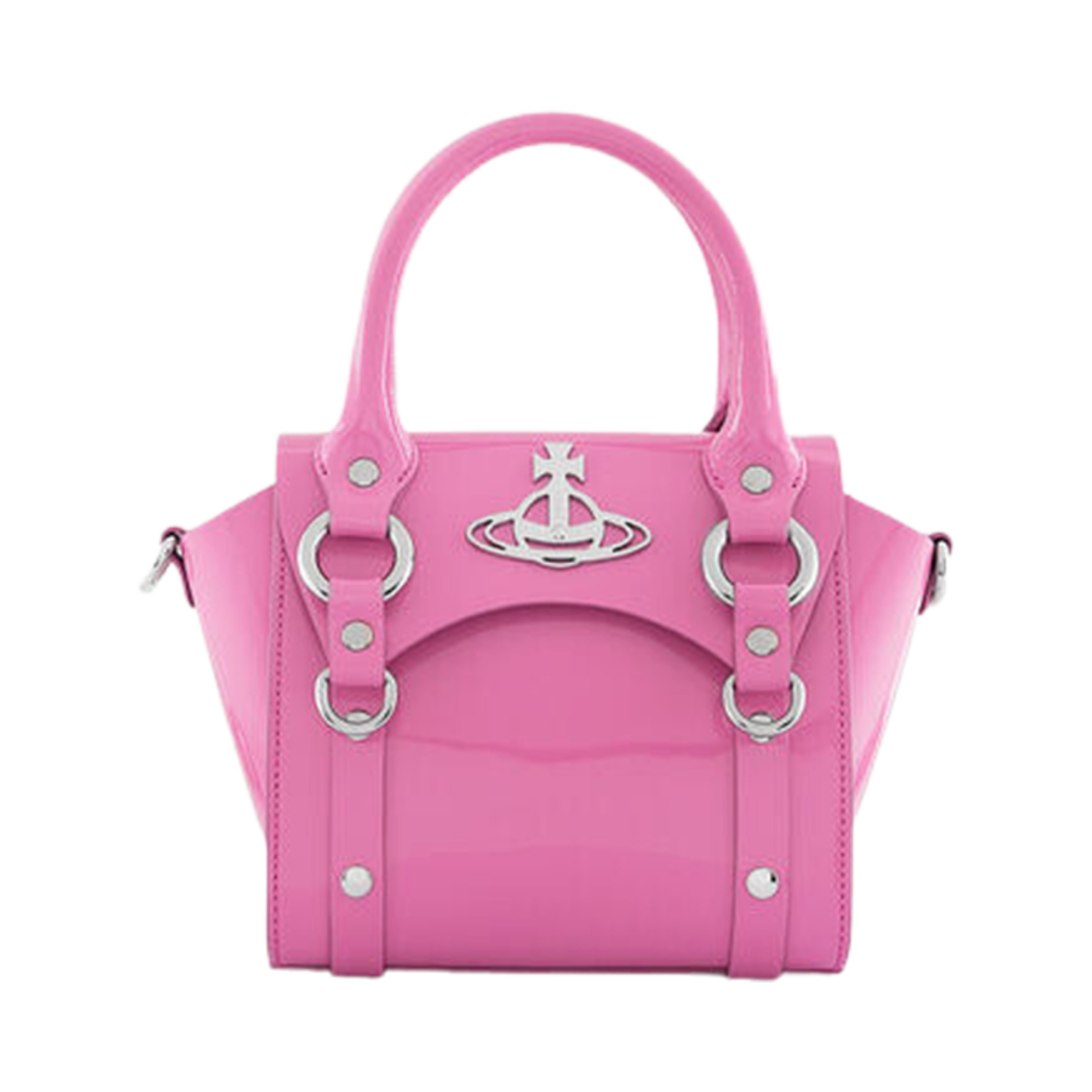 비비안 웨스트우드 베티 미니 핸드백 체인 핑크(Vivienne Westwood Betty Mini Handbag with Chain Pink) - 1