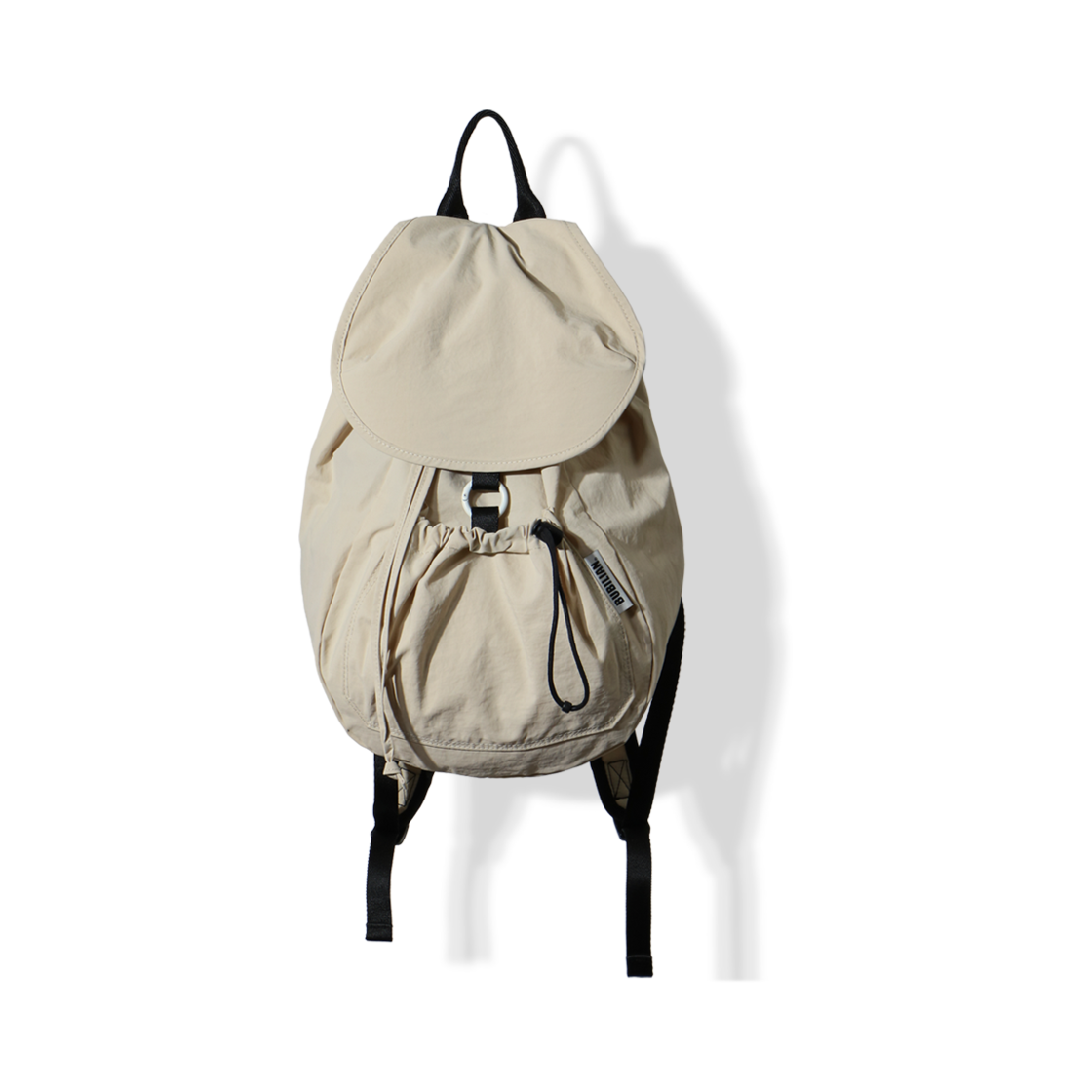 DEWDROP_BEIGEWHITE Bubilian Dewdrop Backpack Beige&White
