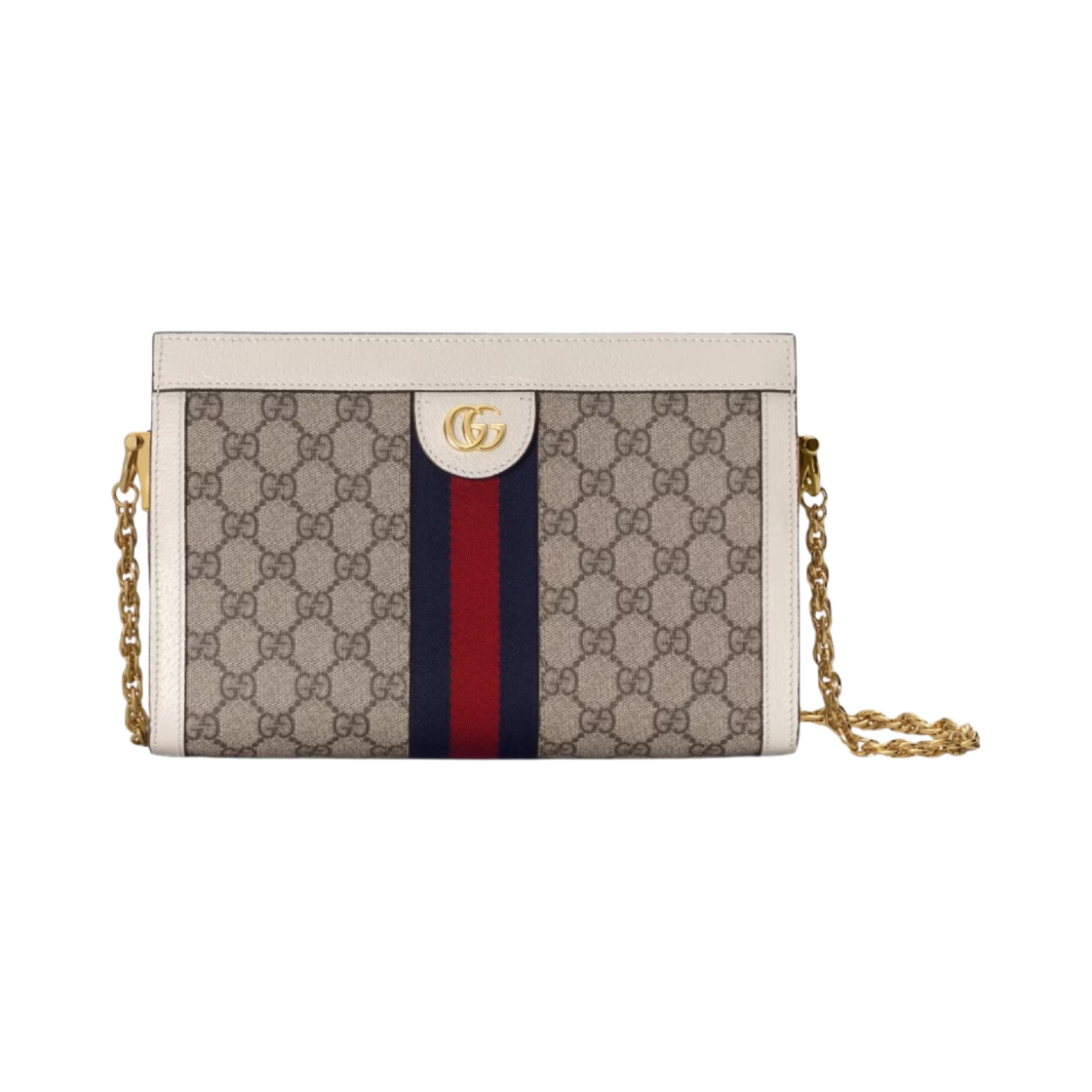 503877-K05NB-9794 Gucci Ophidia GG Small Shoulder Bag Beige Ebony - 대표 이미지 #1