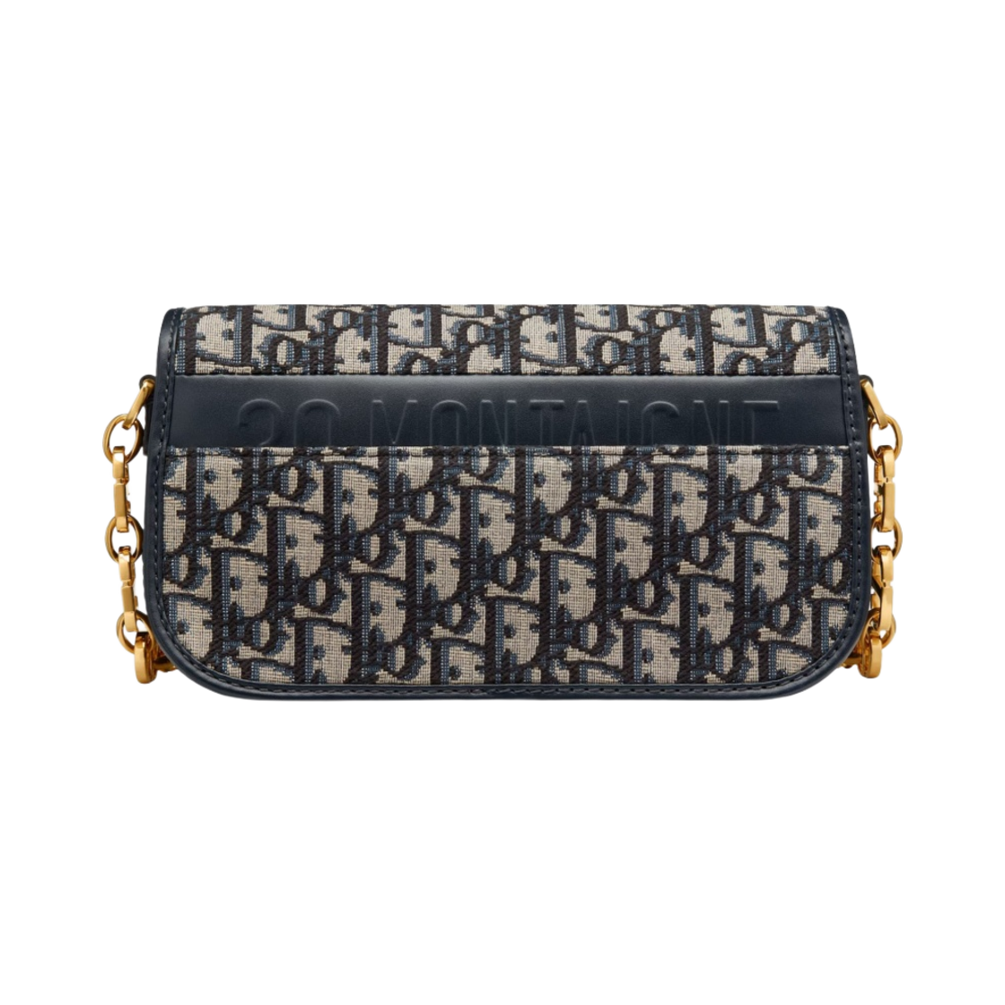 디올 30 몽테인 에비뉴 백 블루 디올 오블리크 자카드(Dior 30 Montaigne Avenue Bag Blue Dior Oblique Jacquard) - 4